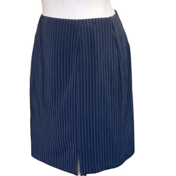 Suit Us Pinstripe Pencil Skirt Sz 9/10 Career Business #143G - Picture 4 of 8